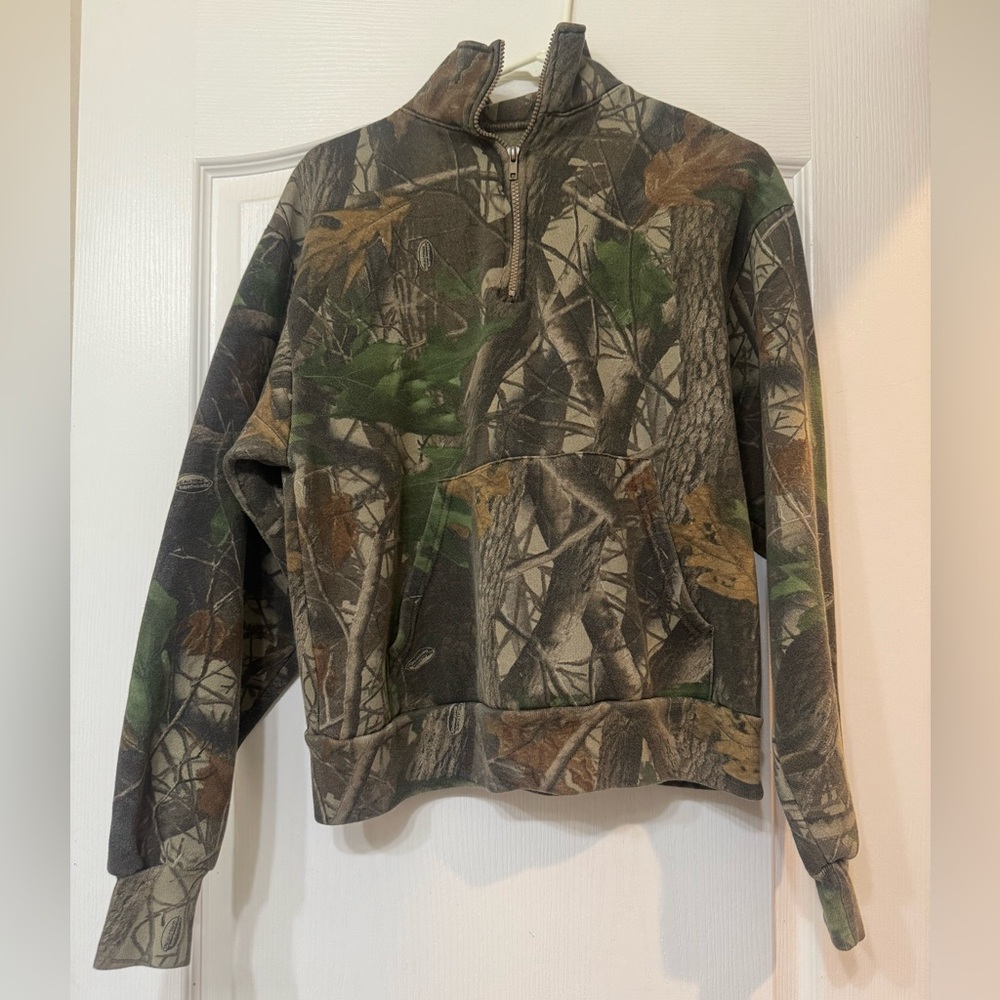 Vintage Camouflage Quarter-Zip